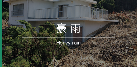 豪雨 Heavy rain